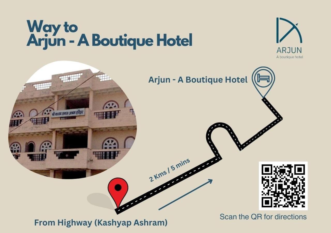 Arjun - A Boutique Hotel 哈里瓦 外观 照片